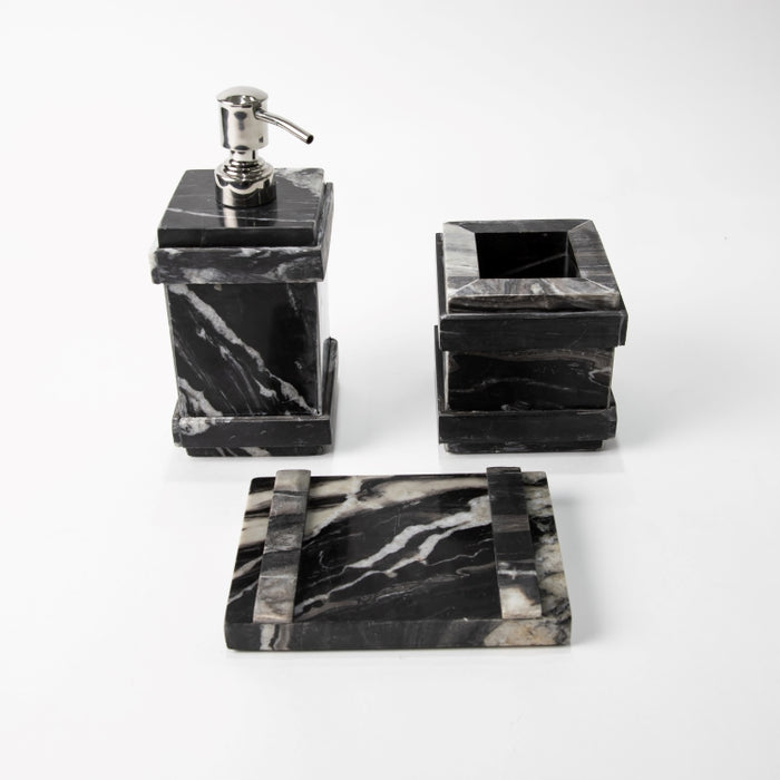 OTL-8PCS BATHROOM ST SLVR DRAGN (264846578)