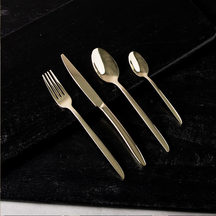 FOSUNY-24PCS CUTLERY SET SHINY GOLD (202061210)