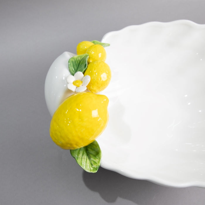 LEMON BOWL SHELL 40CMX30CM (202029175)