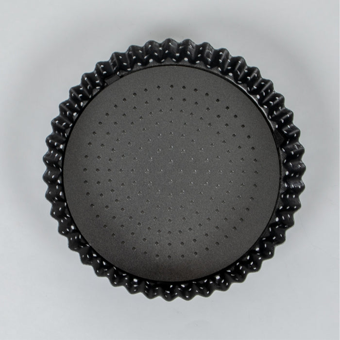 MASTER CLASS CRUSTY BAKE NON-STICK FLUTED QUICHE TIN 18CM BLACK (202041399)