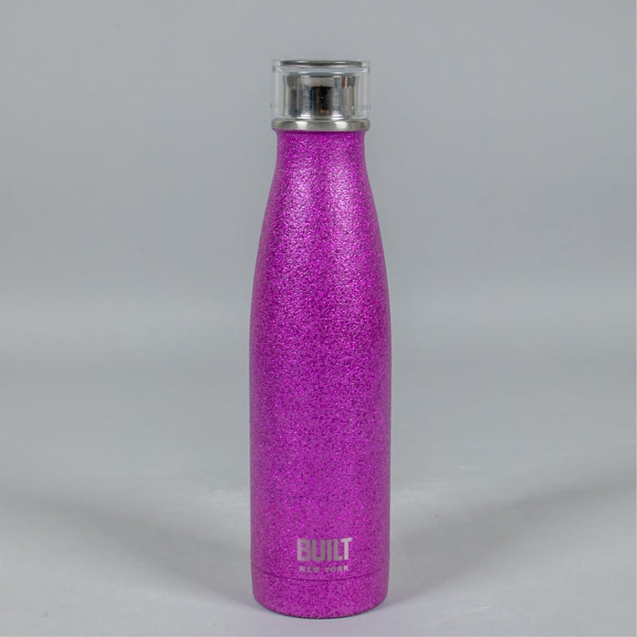 BUILT PERFECT SEAL BOTTLE 17 OZ PURPLE GLITTER (202086231)