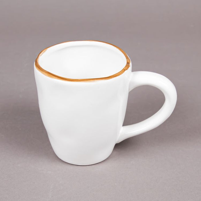 MERCURY CERAMIC MUG 14X9.5X10 WHITE (202028857)