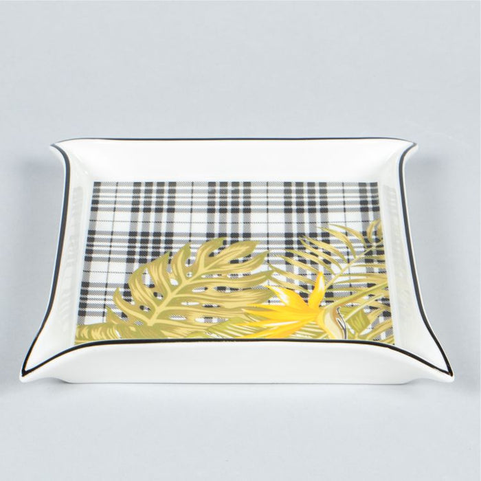 HAUTE DE COUTURE TRAY TARTAN 18X18 (202028564)