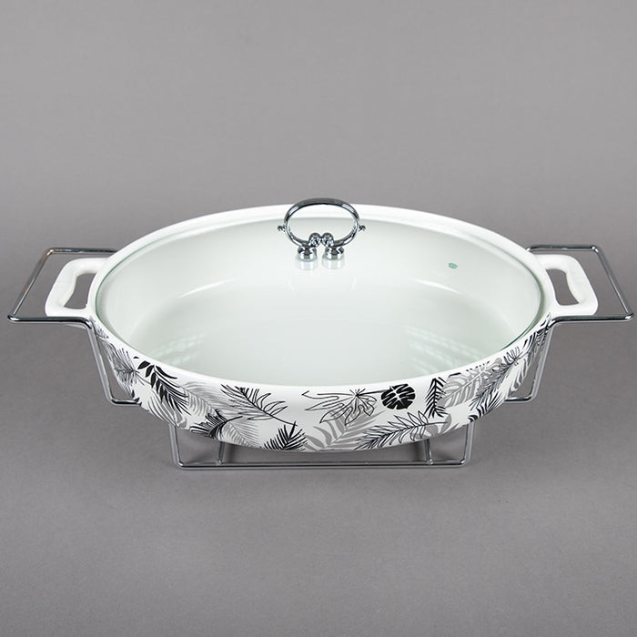 WEIDA 43CM. OVAL CASSEROLE PLATING (202028681)