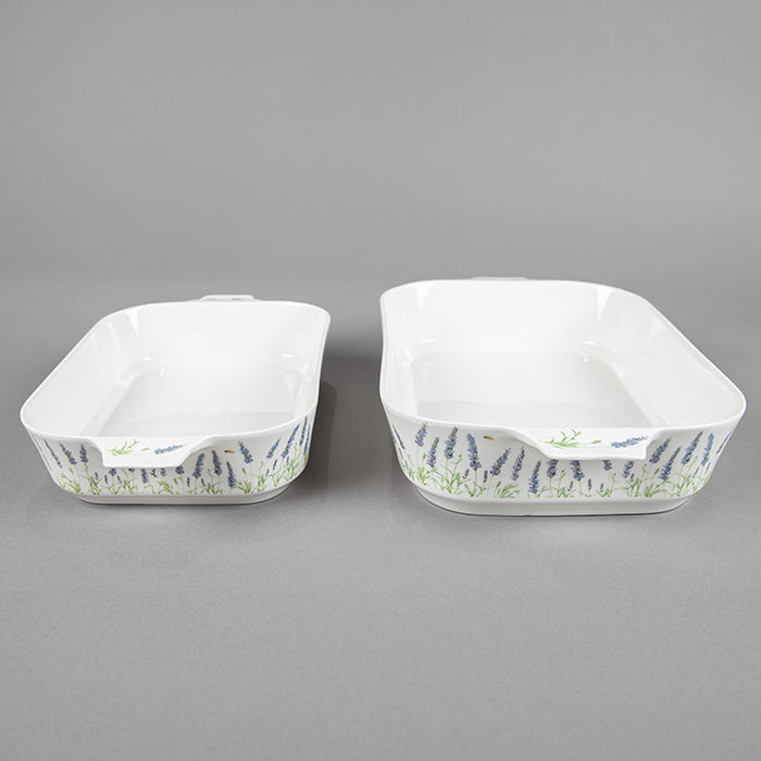 LAVENDER FIELDS RECTANGULAR BAKING DISH 29.2x17.7 (202040251)