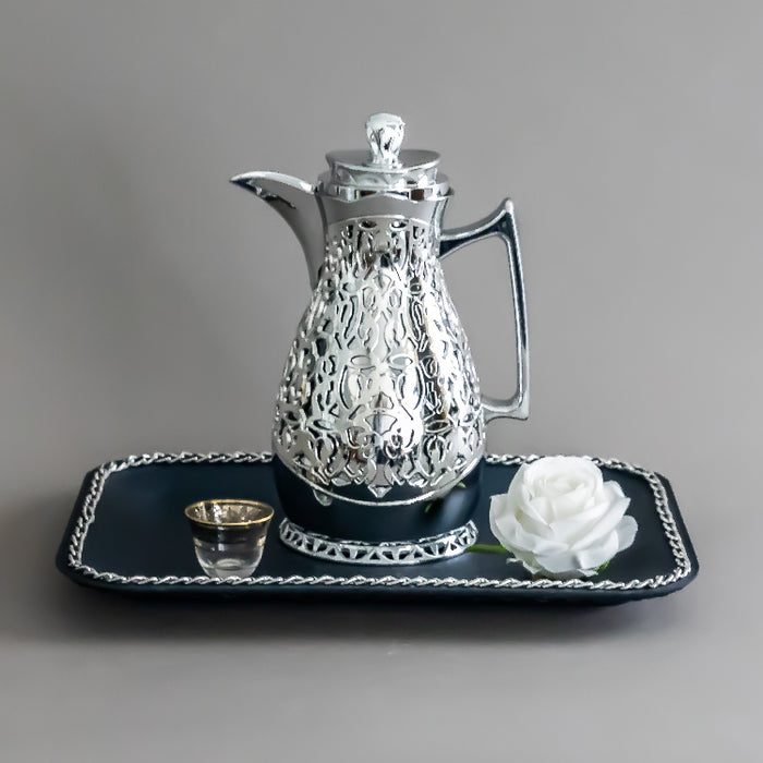 JIEGUAN VACUUM FLASK 1 LITER CHROME/SILVER (202035049)