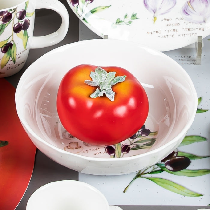 HOME & KITCHEN PORCELAIN SOUP PLATE 18CM (202072666)