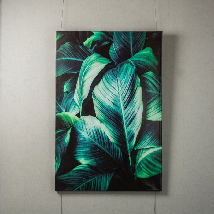 HK HOME CANVAS LEAVES 60X90 (337270081)