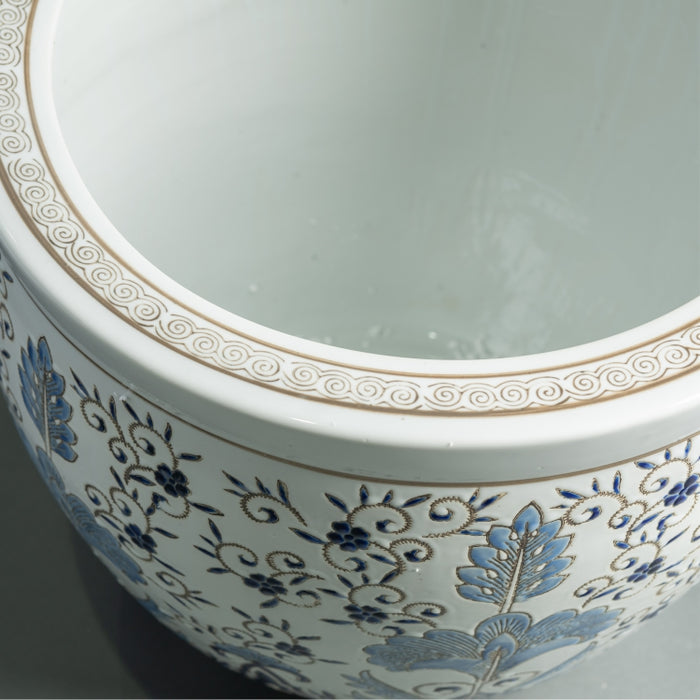YUFENG CERAMIC FISH BOWL 20" P2 (418050074)